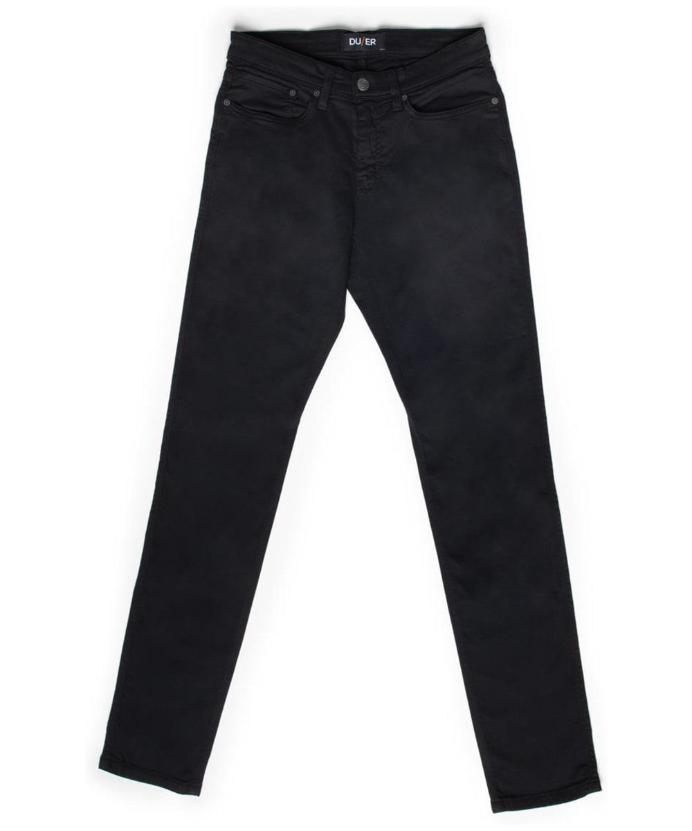 View Mens Duer No Sweat Mid Rise Slim Stretch Jeans Black 34 Reg information