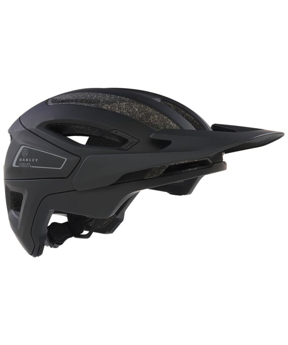 View Mens Oakley DRT3 Trail Europe MTB Cycling Helmet Matte Black Satin S information