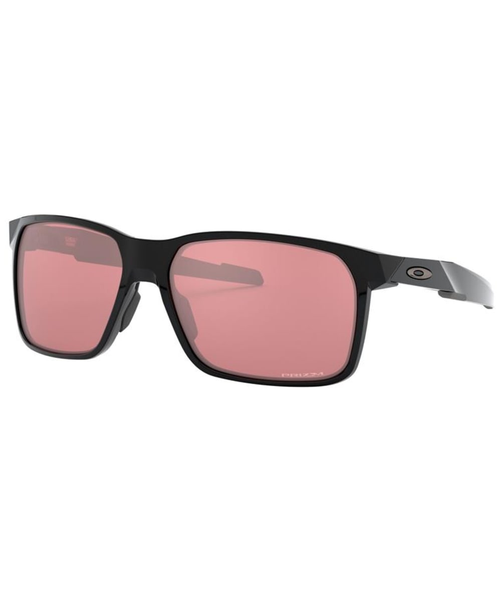View Oakley Portal X Sports Sunglasses Prizm Dark Golf Lens Polished Black One size information
