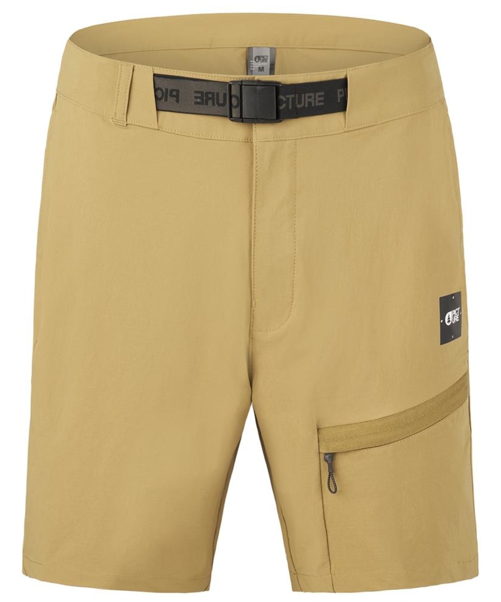 View Mens Picture Manni Stretch Technical Shorts Dull Gold L information