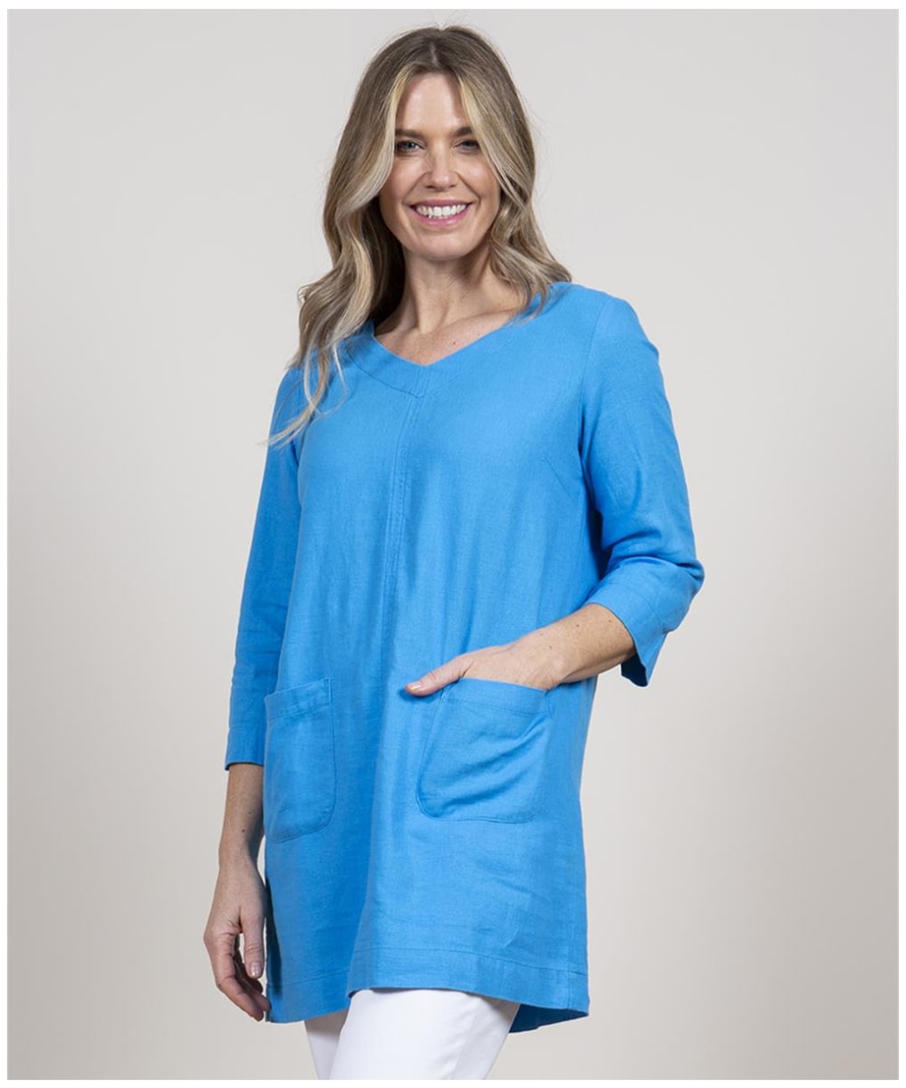 View Womens Lily Me Headland Tunic Blue UK 10 information