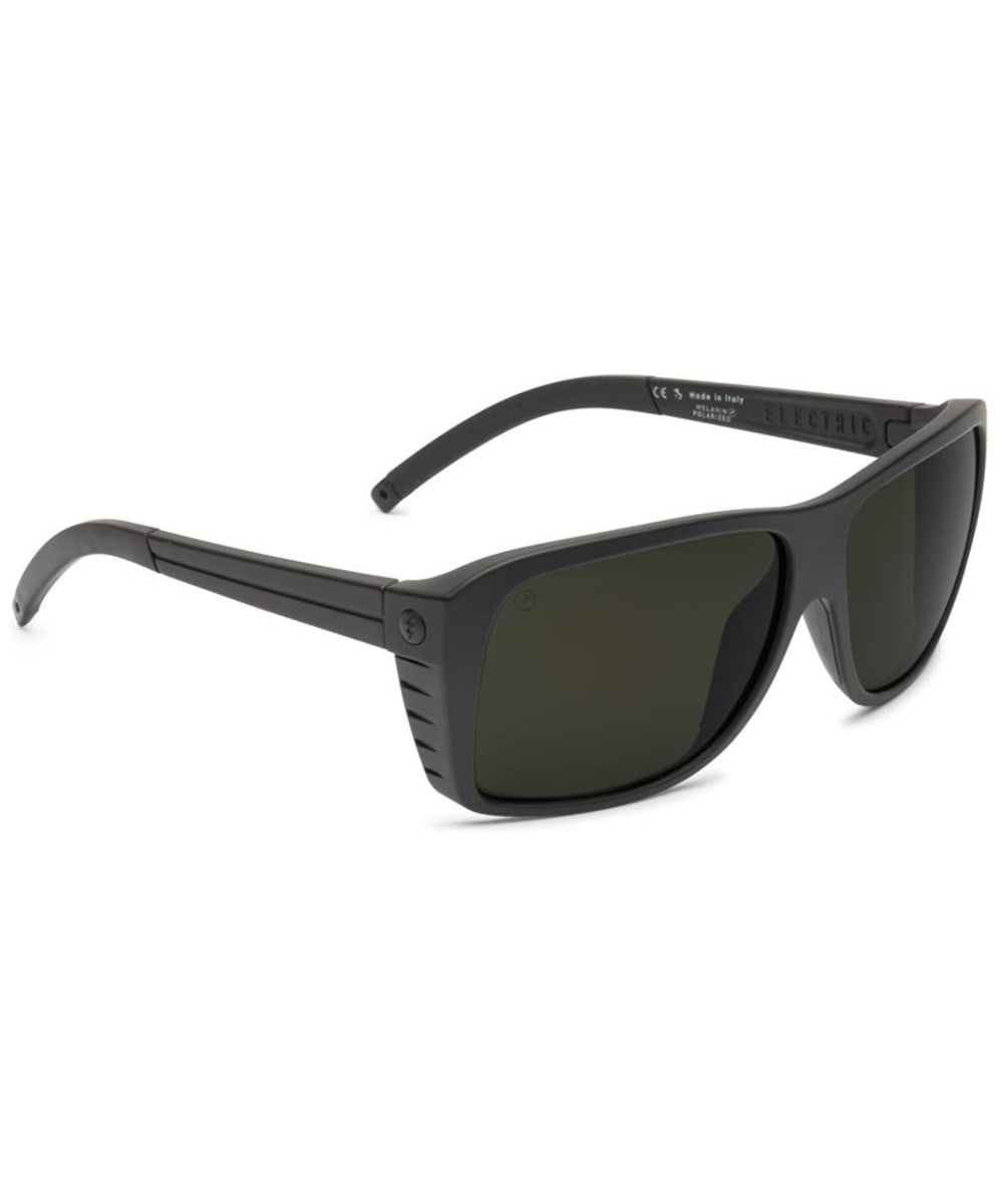 View Electric Bristol Scratch Resistant 100 UV Polarized Sunglasses Matt Black Grey One size information