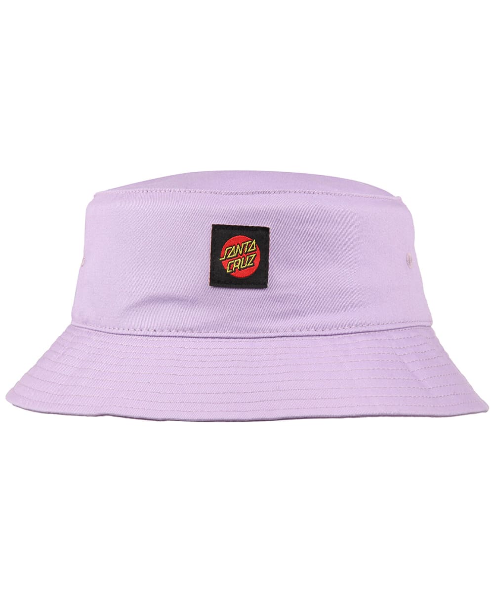View Santa Cruz Classic Label Wide Brim Bucket Hat Soft Purple One size information
