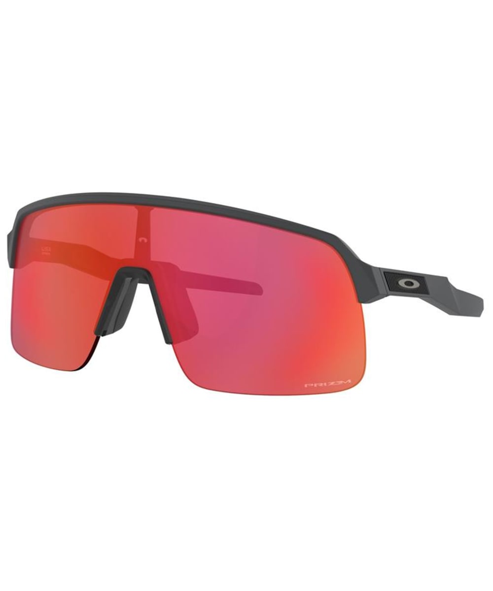 View Oakley Sutro Lite Cycling Sports Sunglasses Prizm Trail Torch Lens Matte Carbon One size information