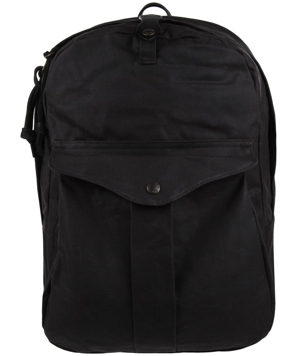 View Filson Journeyman Cotton Oil Cloth Backpack With 15 Laptop Pocket Cinder 23L information