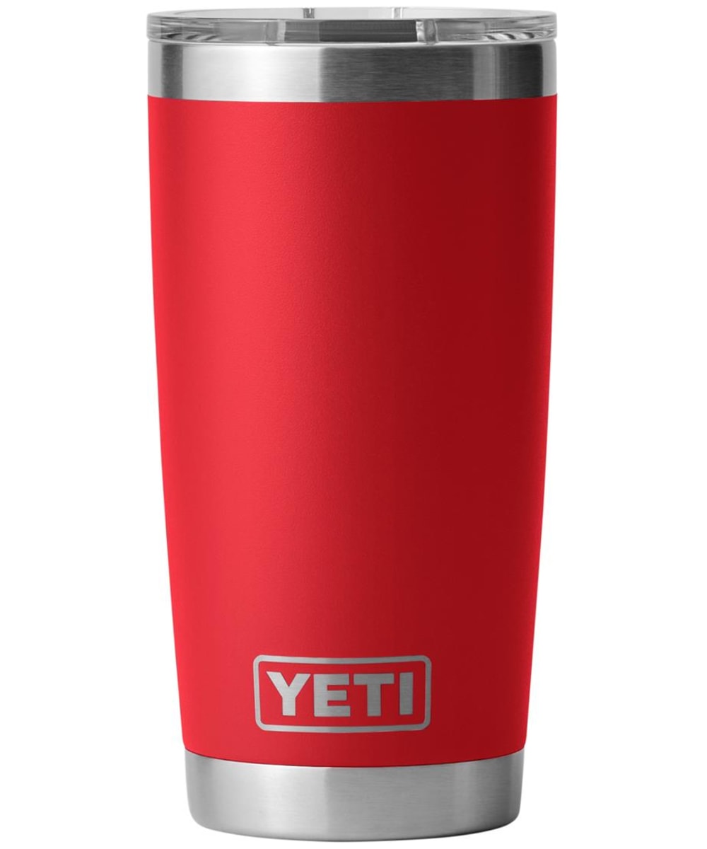 View YETI Rambler 20oz Stainless Steel Vacuum Insulated Tumbler Rescue Red UK 591ml information