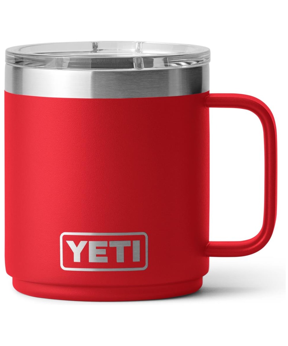 View YETI Rambler 10oz Stainless Steel Vacuum Insulated Mug Rescue Red UK 296ml information