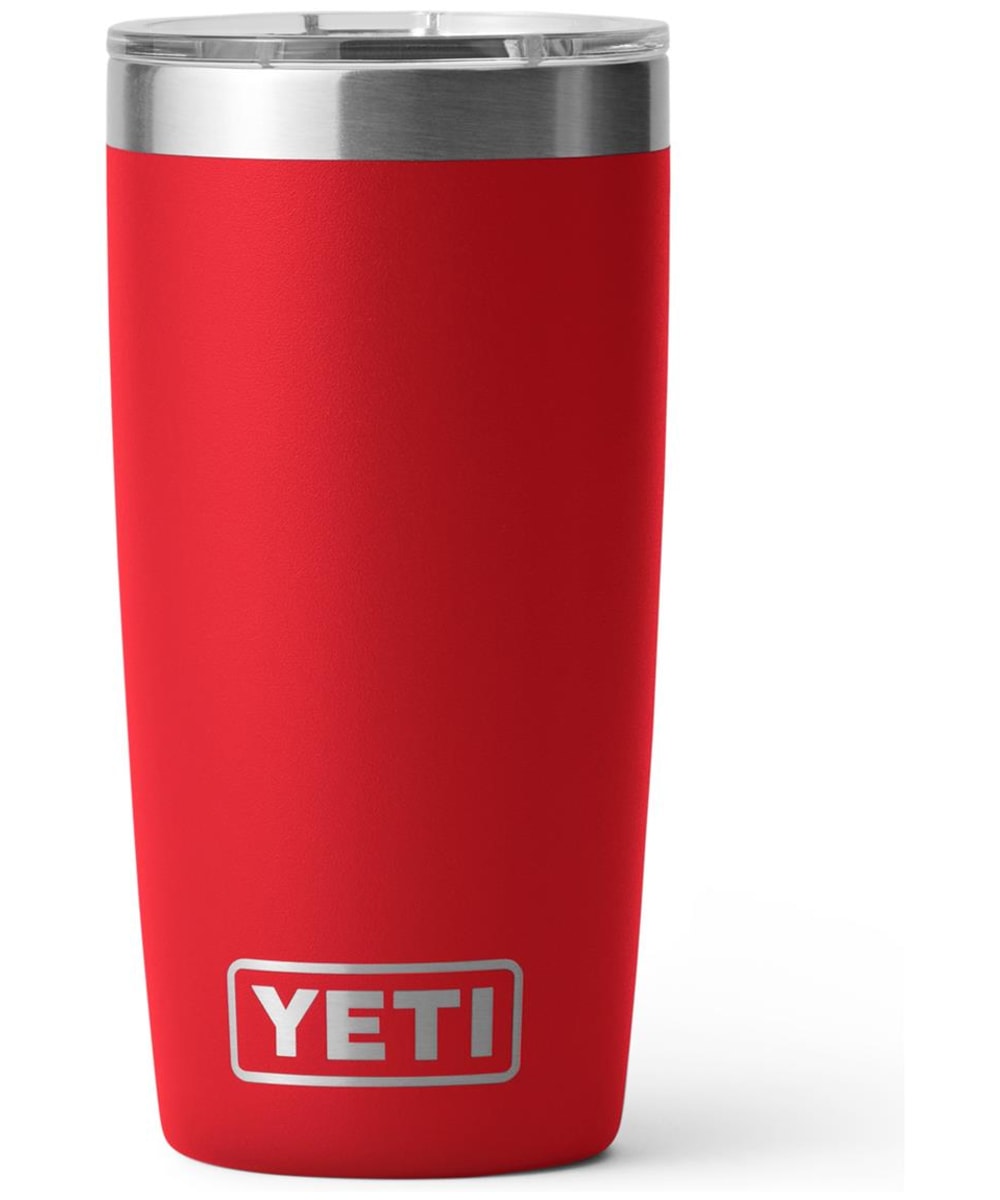 View YETI Rambler 10oz Stainless Steel Vacuum Insulated Tumbler Rescue Red UK 296ml information