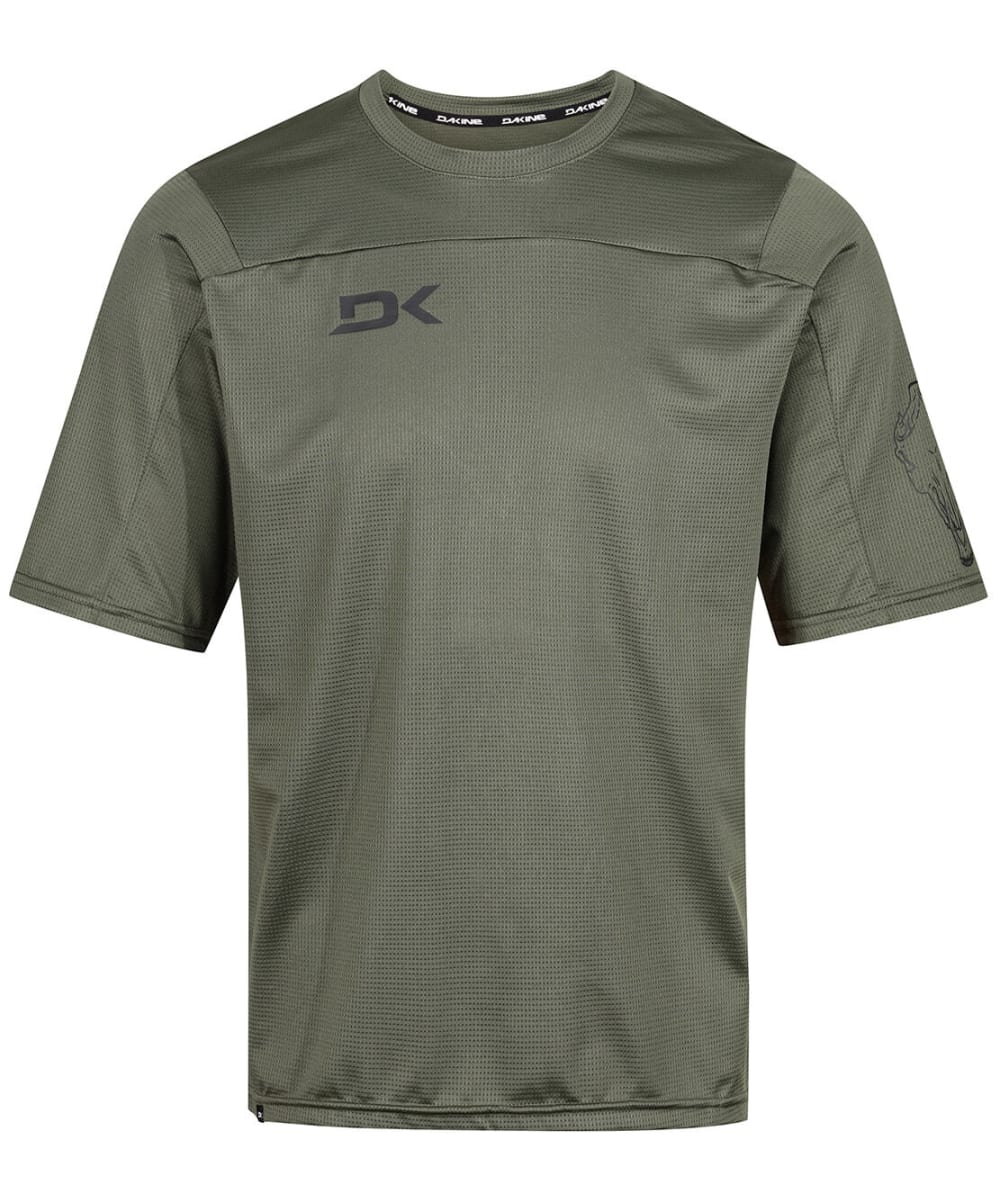 View Mens Dakine Syncline Short Sleeve Bike Jersey Canopee Green S information