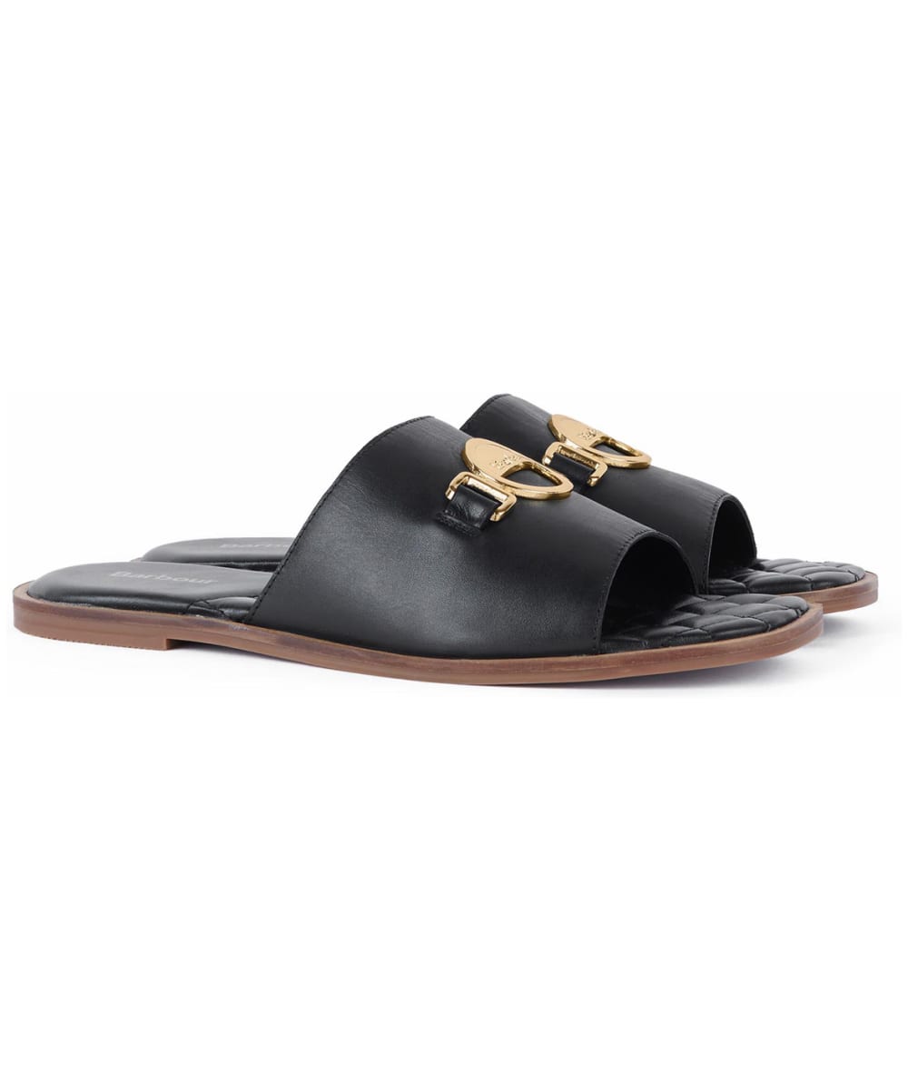 View Womens Barbour Pansy Sandals Black UK 8 information