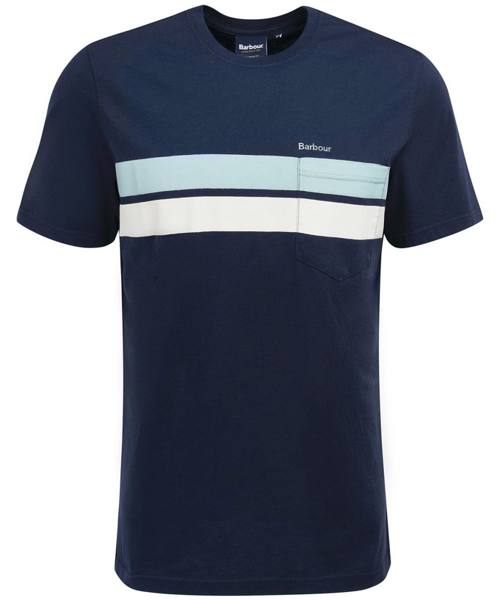 View Mens Barbour Tindale TShirt Navy UK XXL information