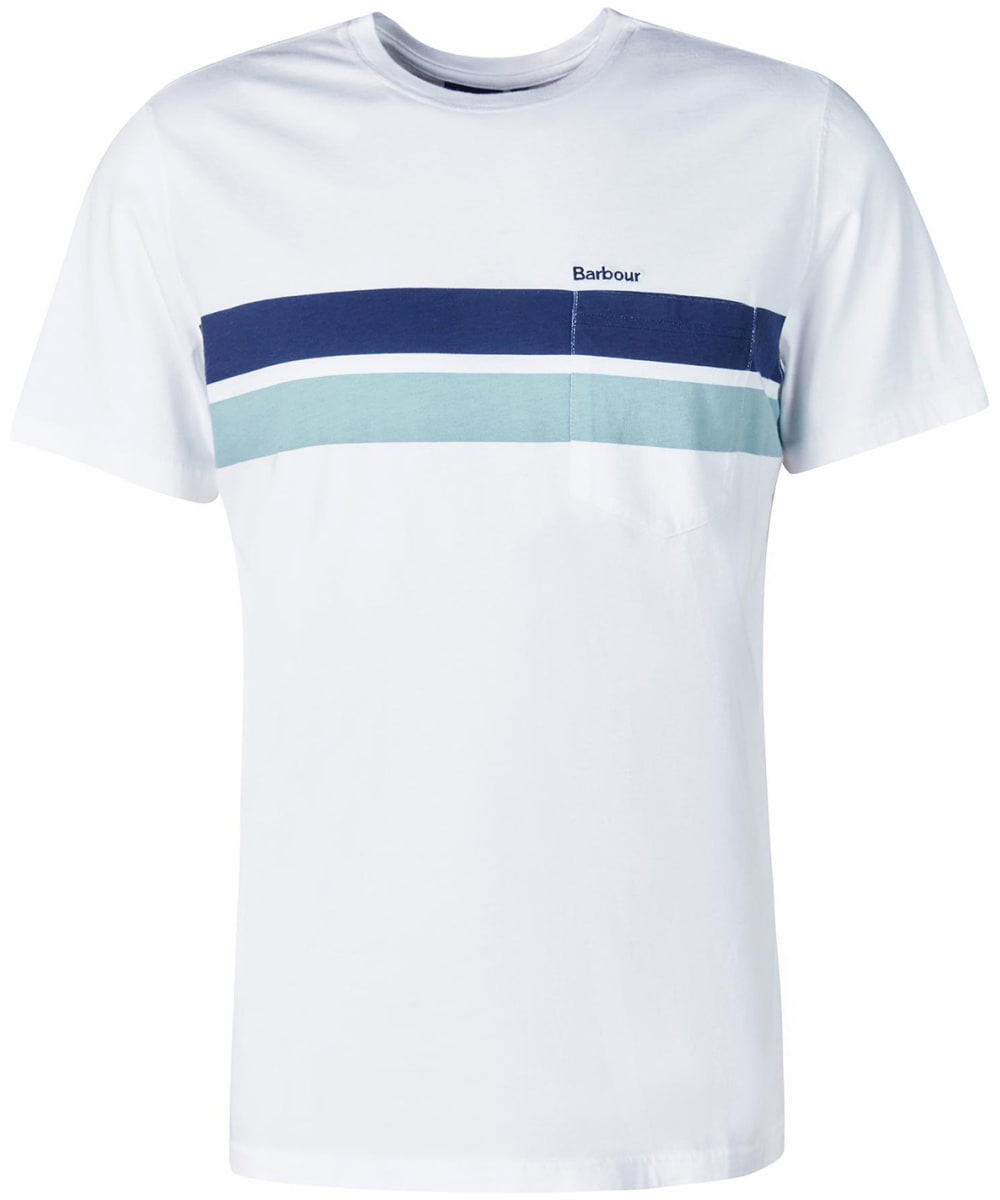 View Mens Barbour Tindale TShirt White UK S information