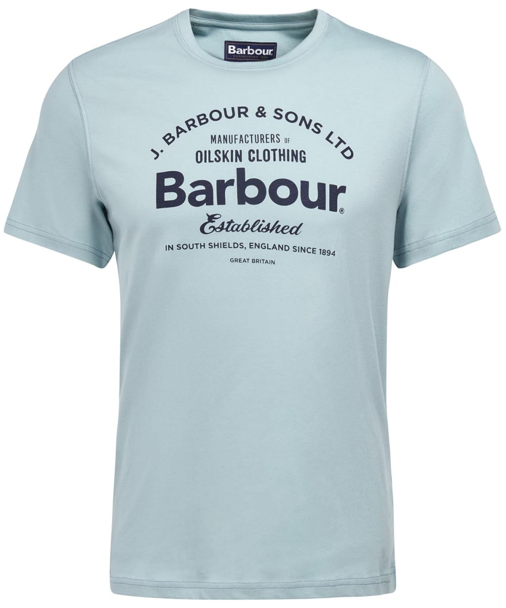 View Mens Barbour Brairton TShirt Blue Chalk UK XL information