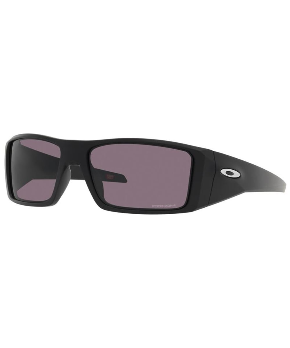 View Oakley Heliostat Sports Sunglasses Prizm Grey Lens Matte Black One size information