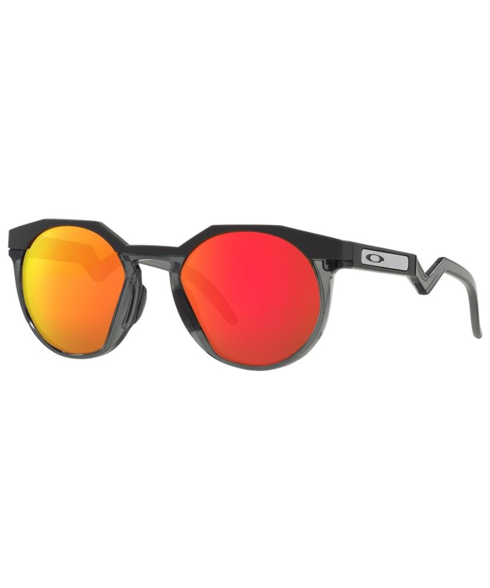 View Oakley HSTN Sports Sunglasses Prizm Ruby Lens Matte Carbon One size information