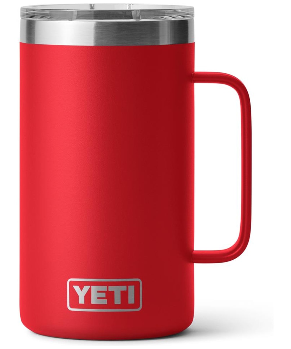 View YETI Rambler 24oz Stainless Steel Vacuum Insulated Mug Rescue Red One size information