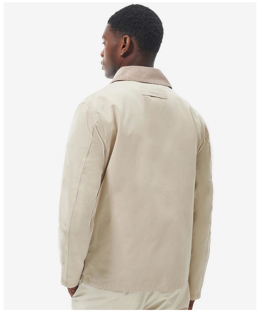 Men's beige casual jacket sales