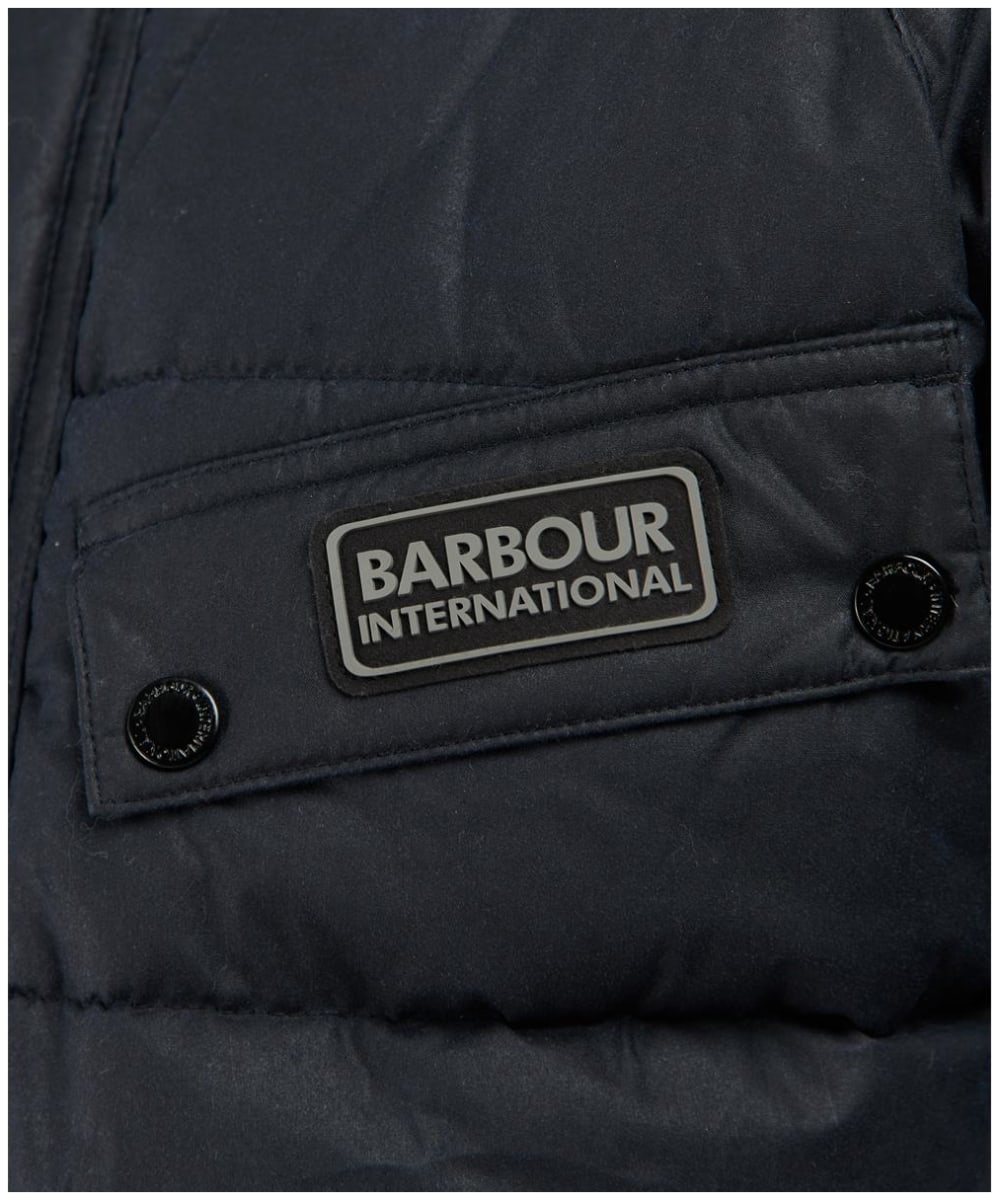 Men's Barbour International Quilted Duke Wax Jacket