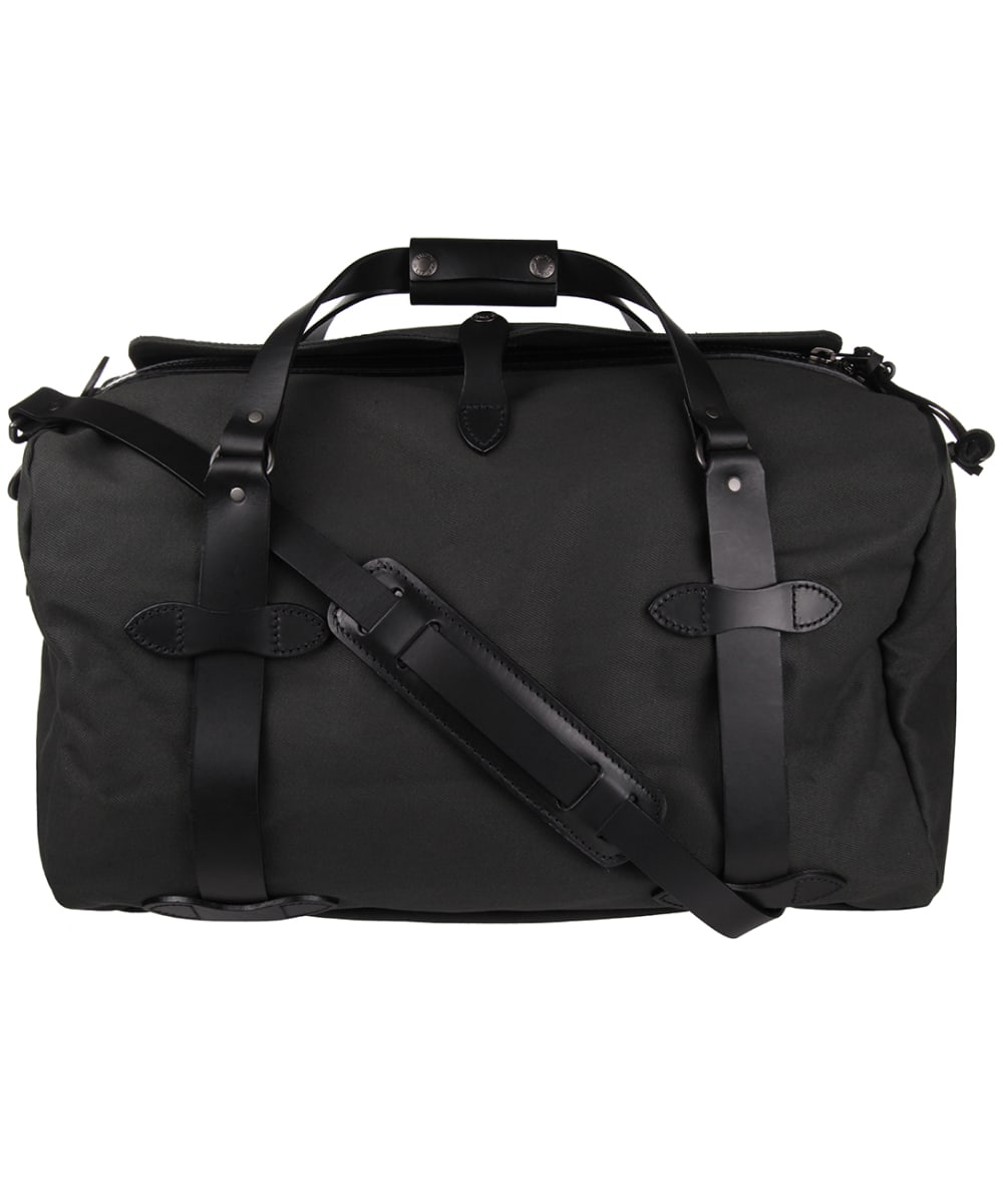 View Filson Medium Rugged Twill CarryOn Duffle Bag Faded Black One size information