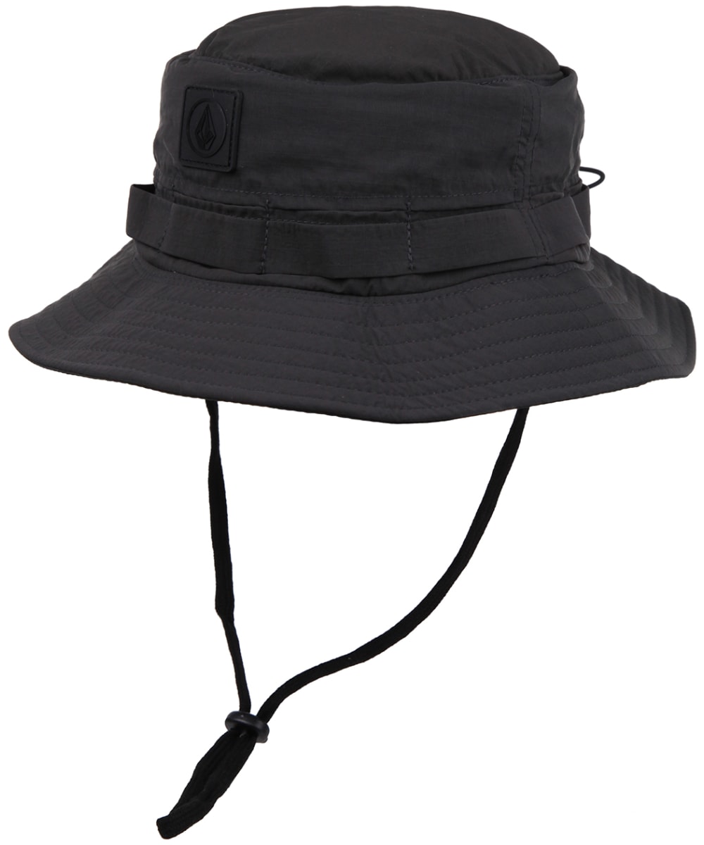 View Mens Volcom Ventilator Drawcord Boonie Hat Black One size information