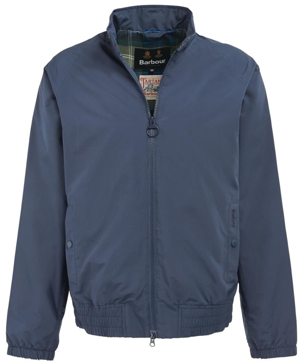 View Mens Barbour Summer Royston Casual Jacket Navy UK L information