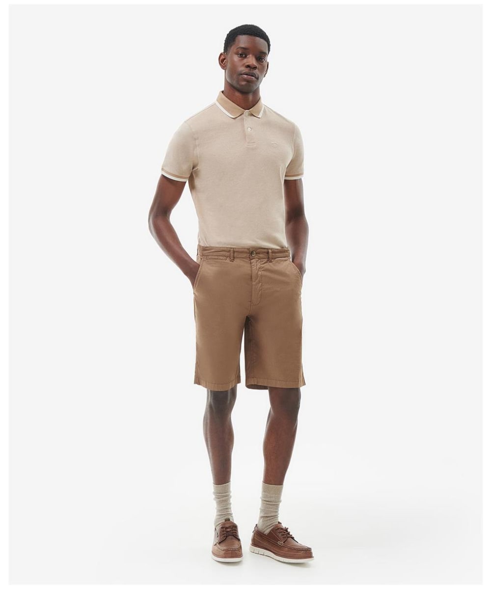 Mens polo deals khaki shorts