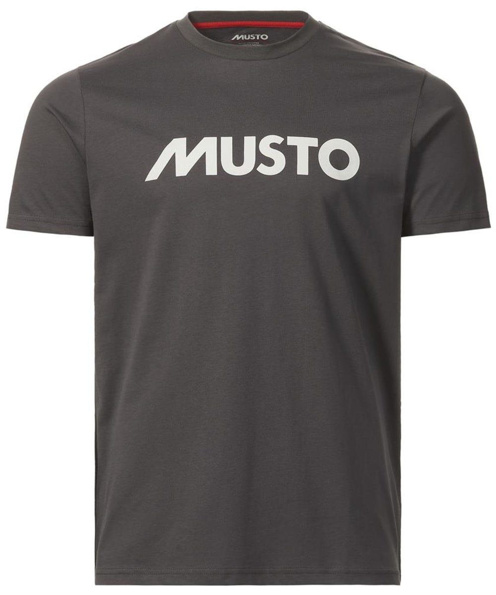 View Mens Musto Corsica Graphic Short Sleeved TShirt 20 Carbon UK L information
