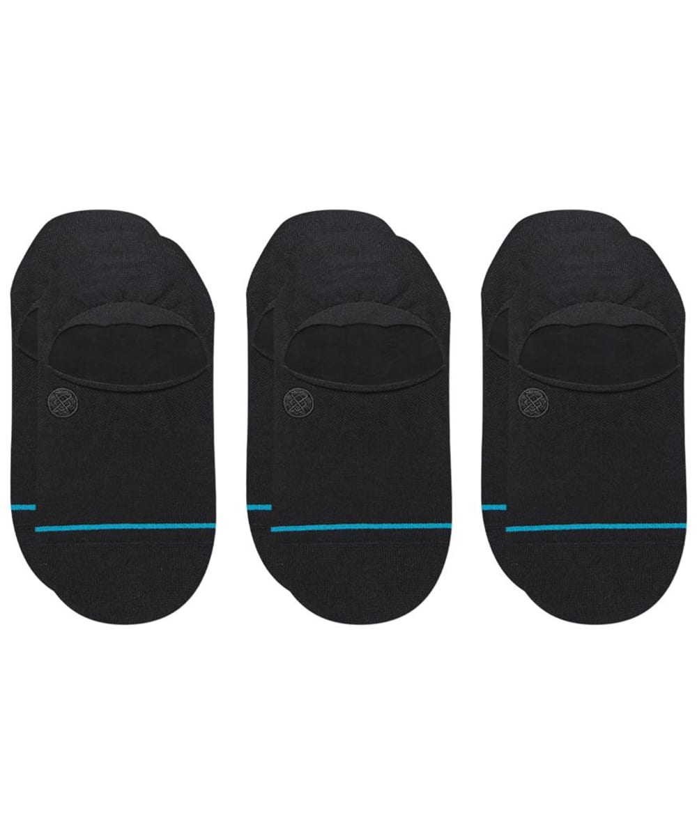 View Stance Icon No Show Combed Cotton Socks 3 Pack Black UK 355 information