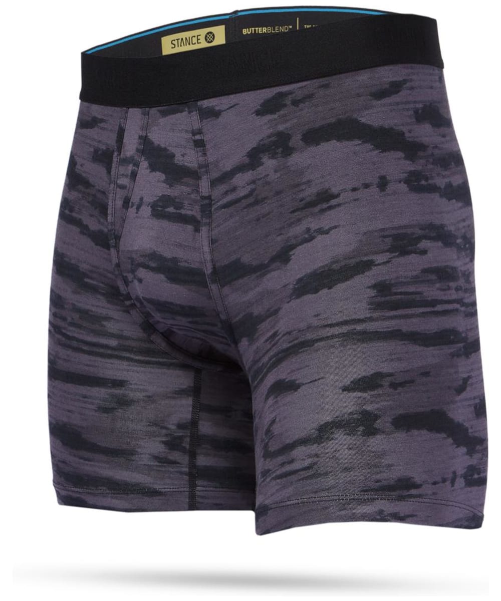 View Mens Stance Ramp Camo Butter Blend Boxer Briefs Charcoal S information