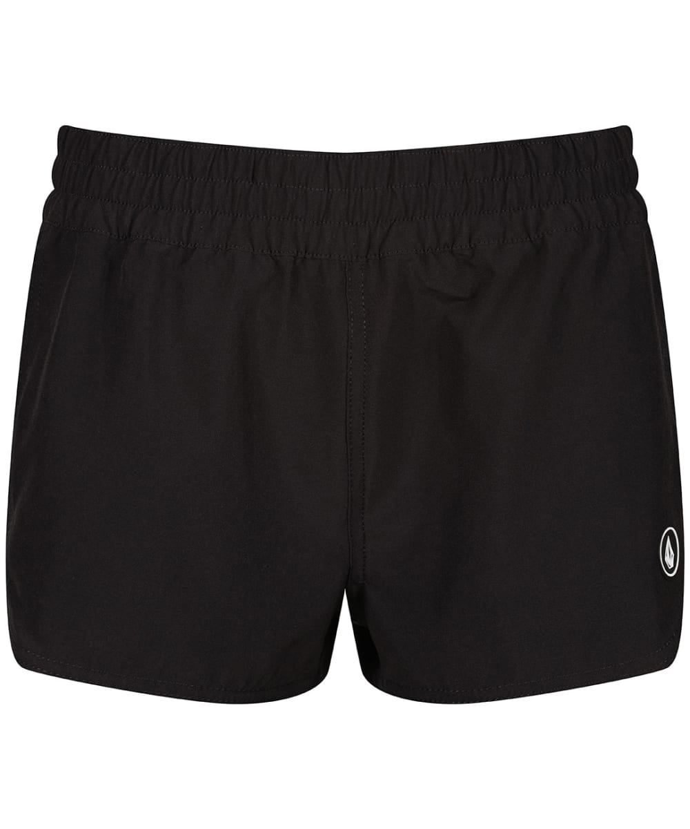 View Womens Volcom Simply Solid 2 Strech Boardshorts Black M information