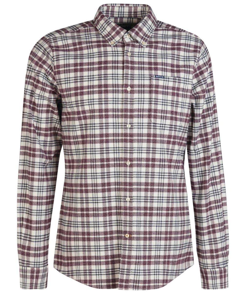 View Mens Barbour Waldon Tailored Shirt Port UK XL information