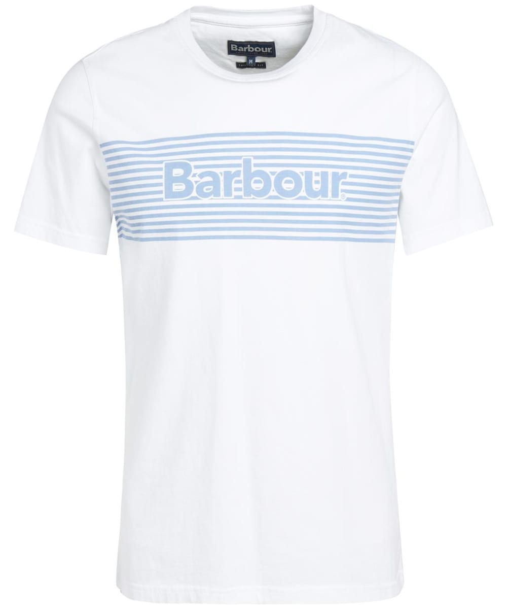 View Mens Barbour Coundon Graphic TShirt White UK M information