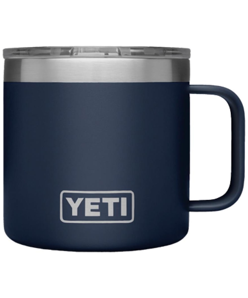View YETI Rambler 14oz Stainless Steel Vacuum Insulated Mug Navy One size information