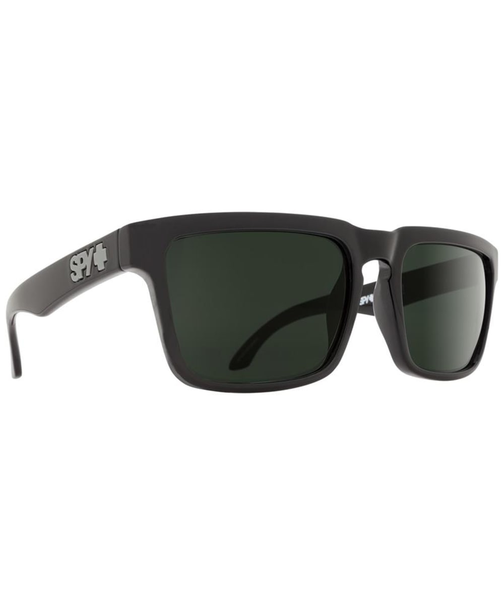 View SPY Grilamid Helm Sports Sunglasses Happy Gray Green Polarized Lens Black One size information