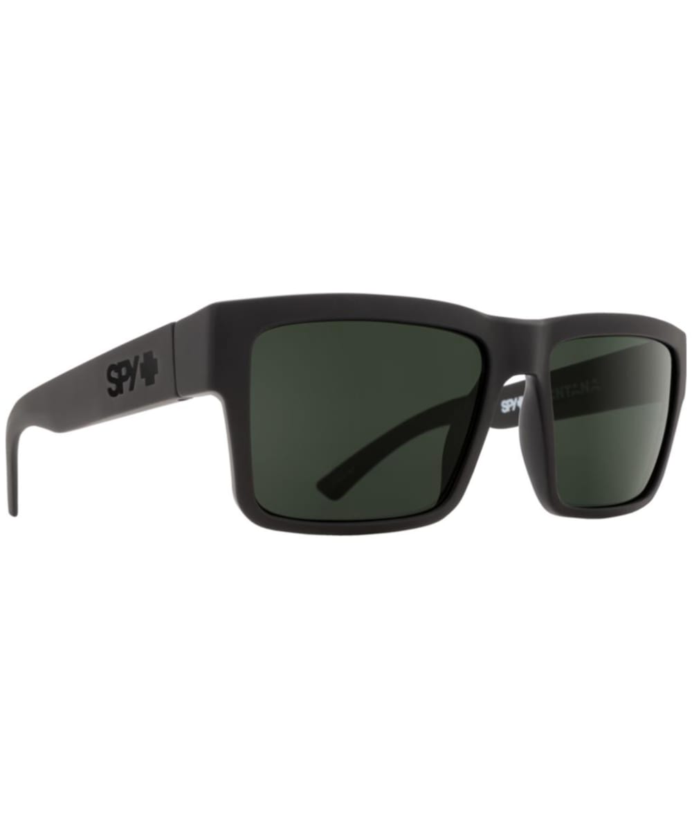 View SPY Montana Ski and Snowboard Sports Sunglasses Happy Gray Green Polarized Lens Soft Matte Black One size information