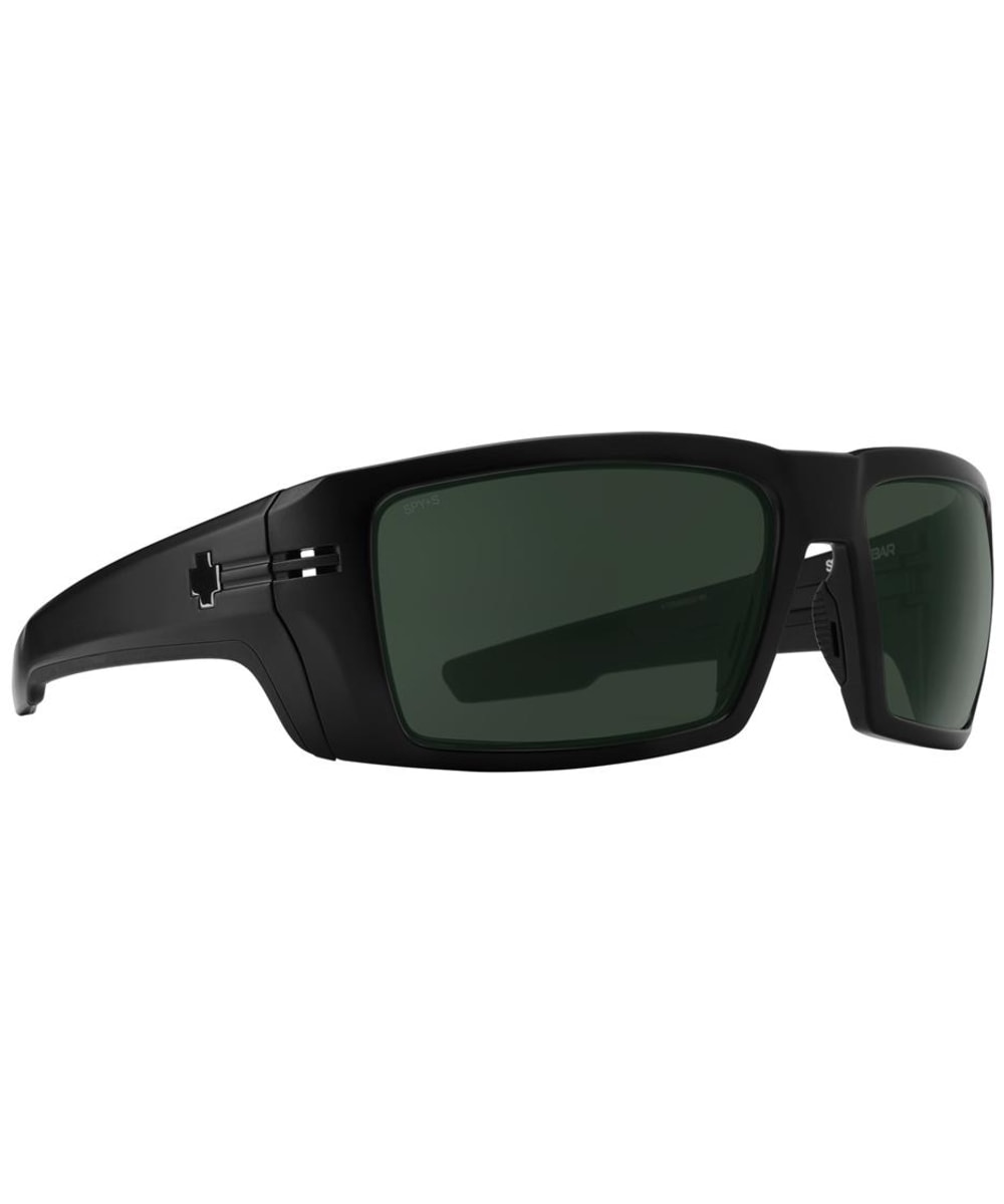 View Spy Grilamid Rebar ANSI Sports Sunglasses Happy Gray Green Lens Matte Black One size information