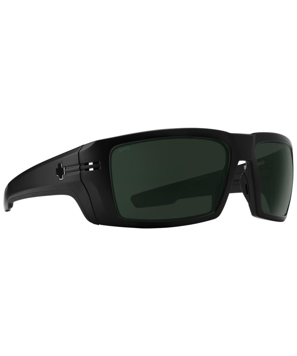 View SPY Rebar ANSI Sports Sunglasses Happy Gray Green Polarized Lens Matte Black One size information