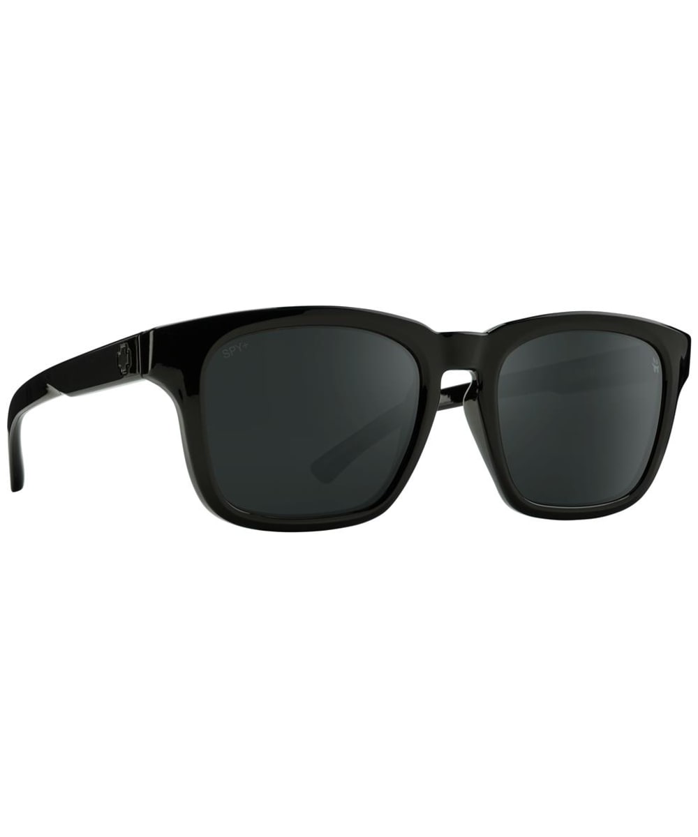 View SPY Saxony Sports Sunglasses Happy Gray Green Black Mirror Lens Black One size information