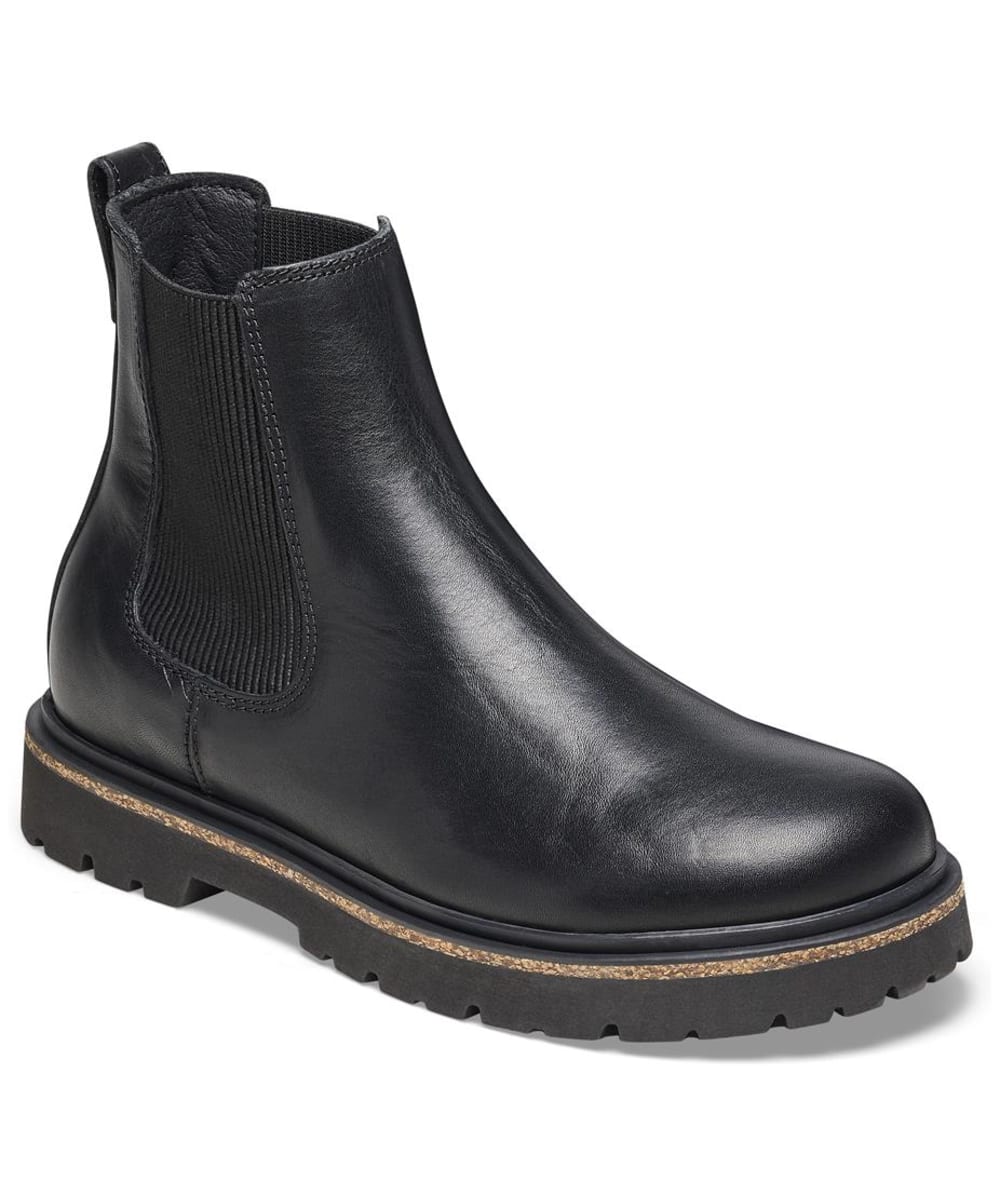 Women s Birkenstock Highwood Natural Leather Chelsea Boots