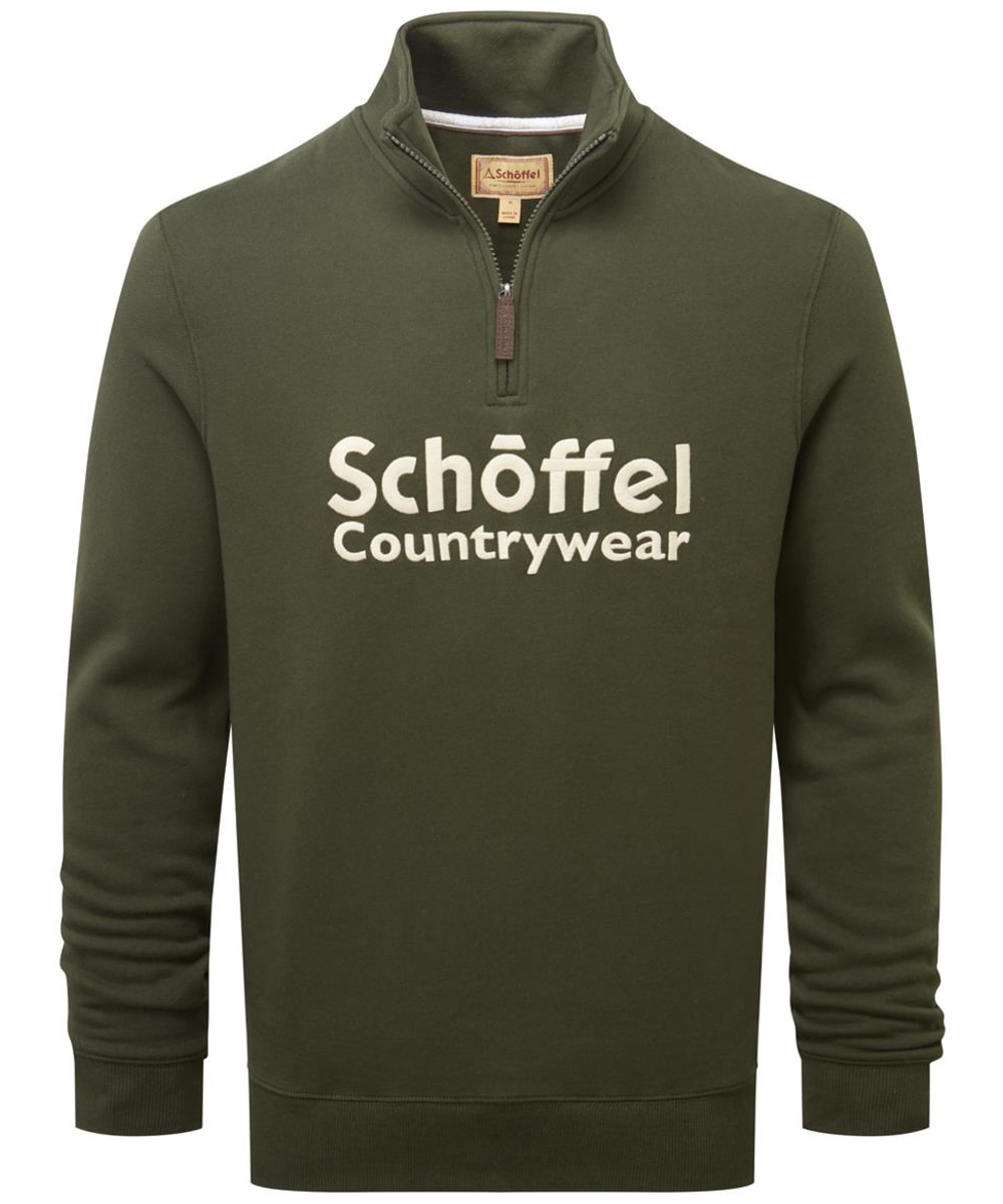 View Mens Schoffel Bude Sweatshirt Forest UK XL information