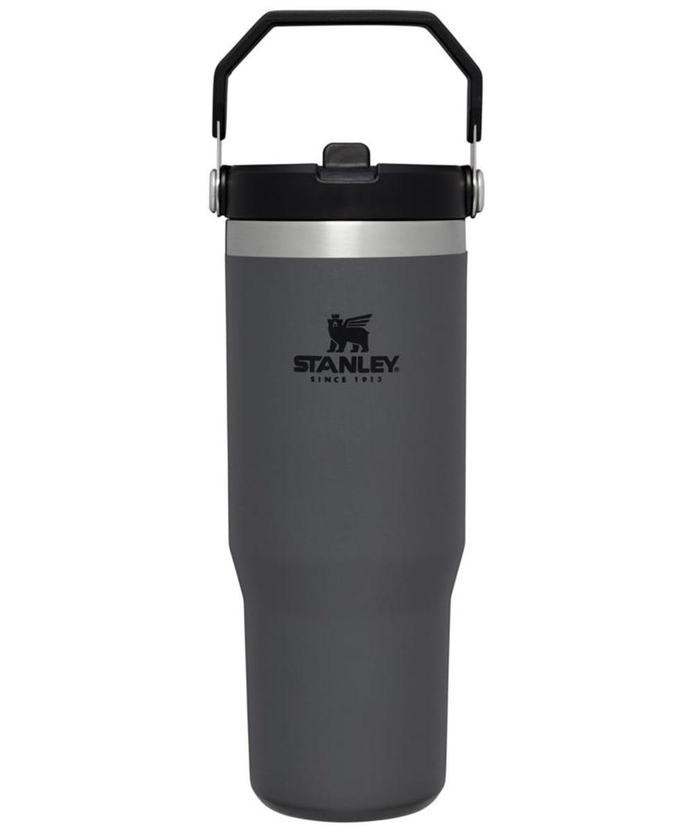 View Stanley Iceflow Flip Straw Stainless Steel Insulated Drinks Tumbler Bottle 089L Charcoal 890ml information