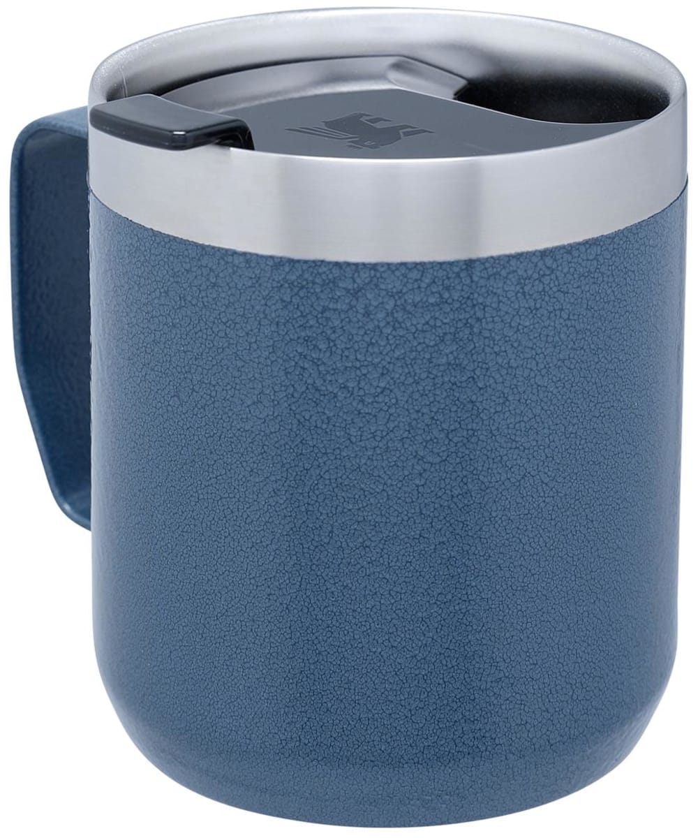 Stanley Camp Mug 12 oz Blue Stainless Steel Insulated With Lid Dishwasher  Safe