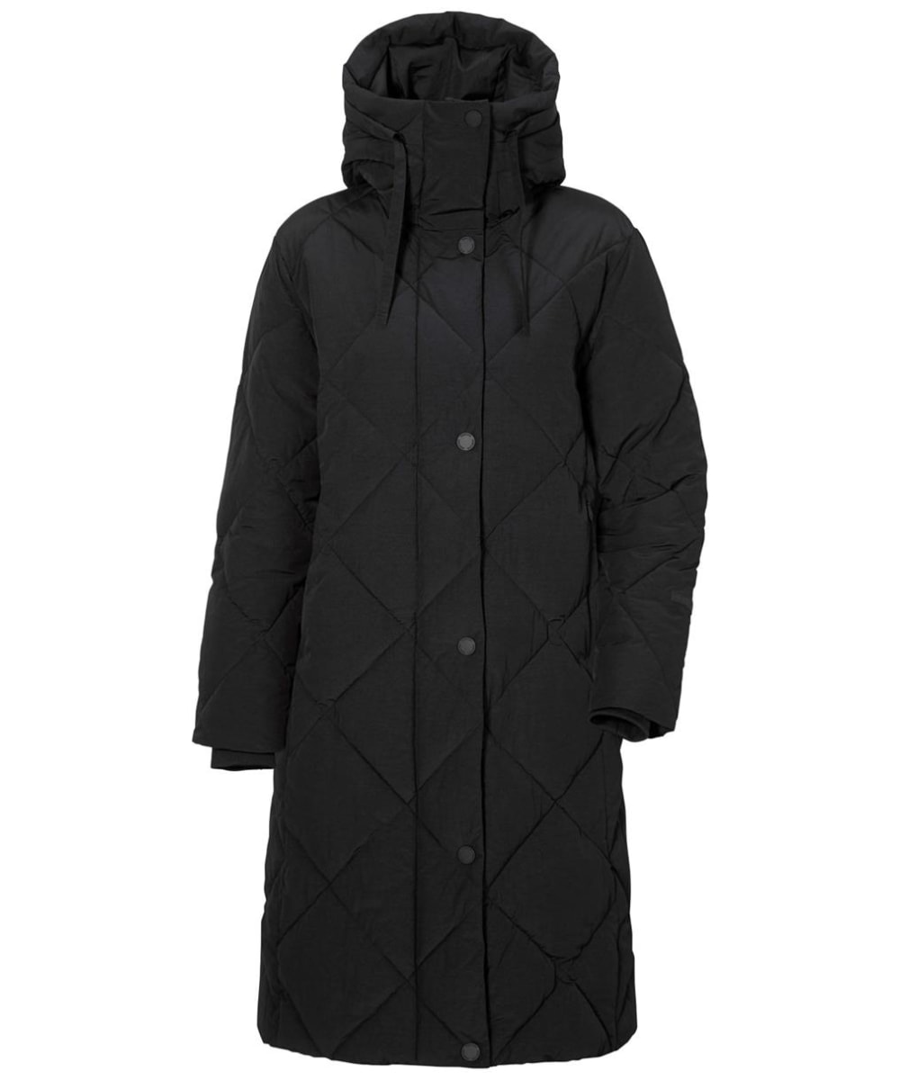 View Womens Didriksons Torun Quilted Water Repellent Parka 3 Black UK 16 information