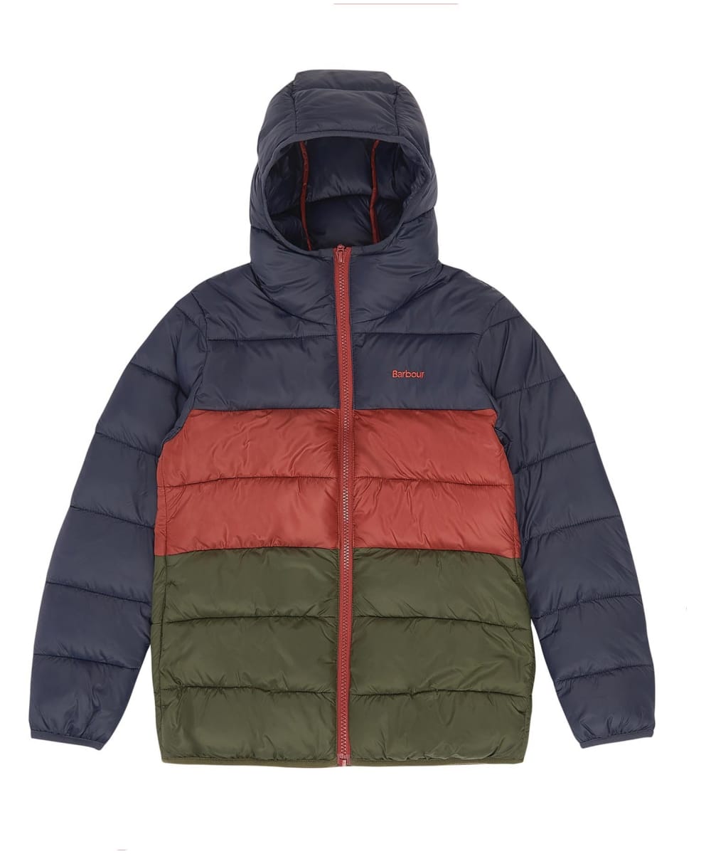 View Boys Barbour Kendle Quilted Jacket 69yrs Navy 89yrs M information
