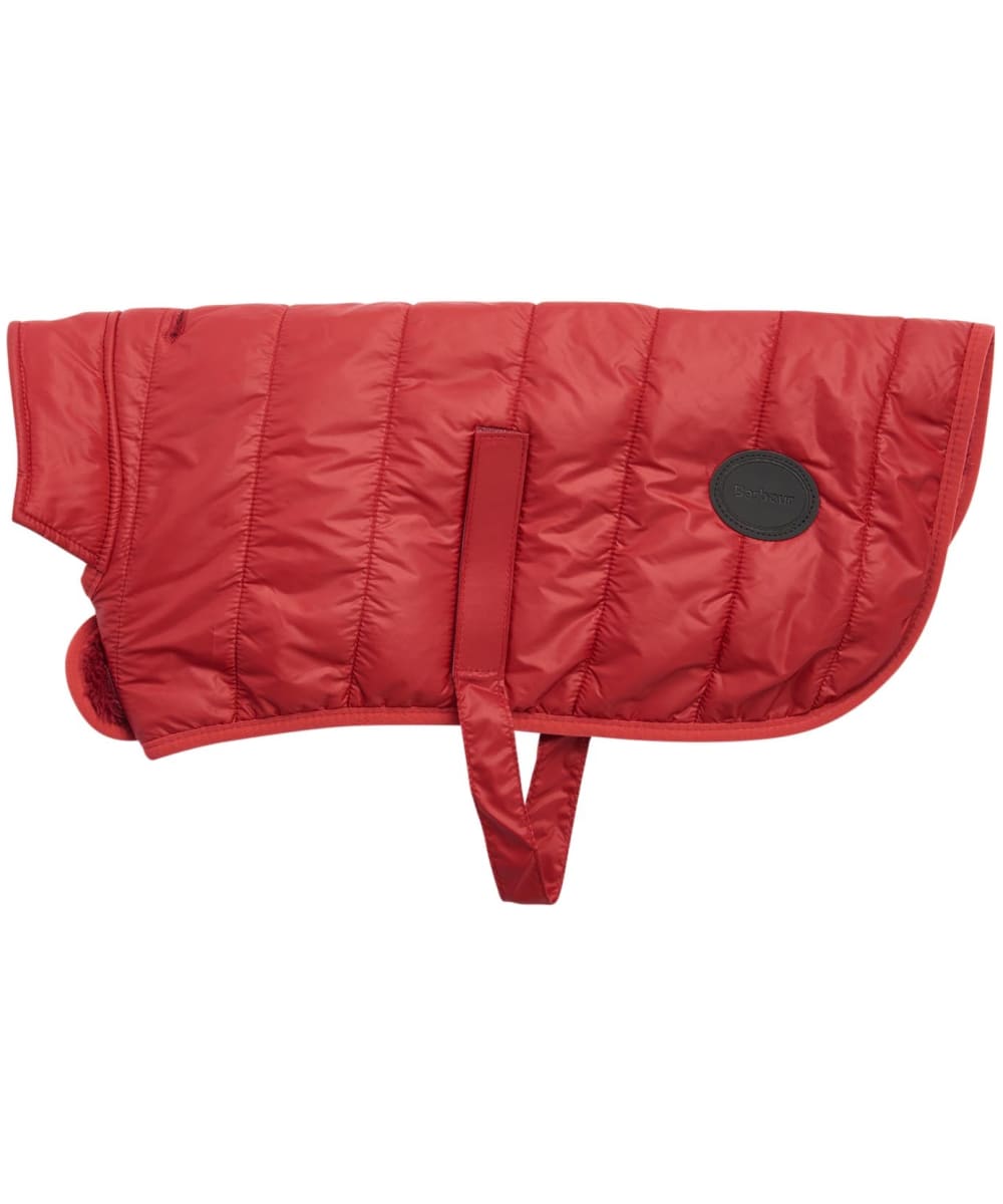 View Barbour Baffle Quilted Dog Coat Wine L information