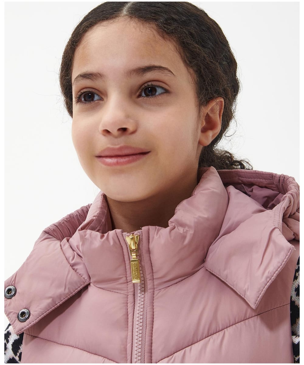 Girls deals barbour gilet