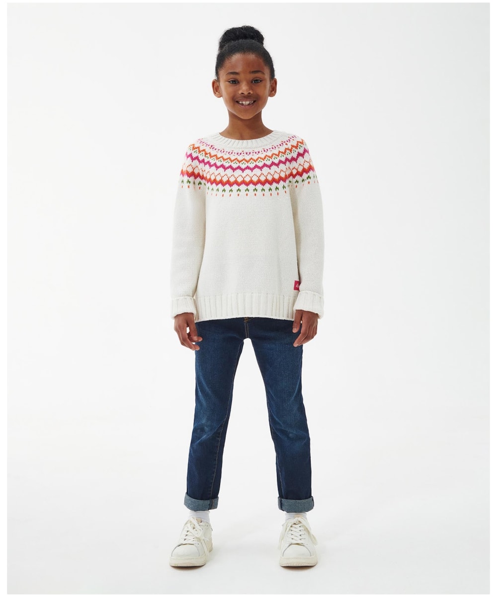 Girls fair shop isle jumper