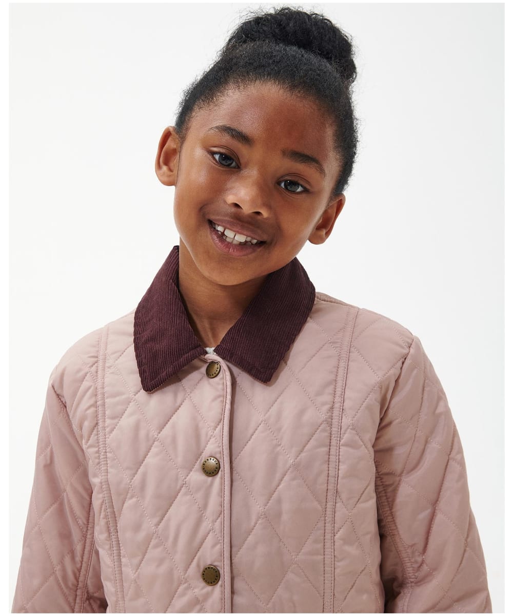 Barbour childrens liddesdale quilted jacket store