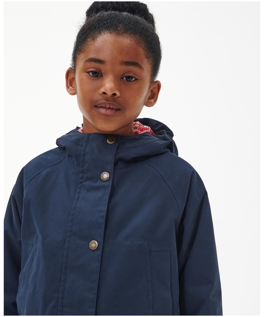 Girls new arrivals navy waterproof