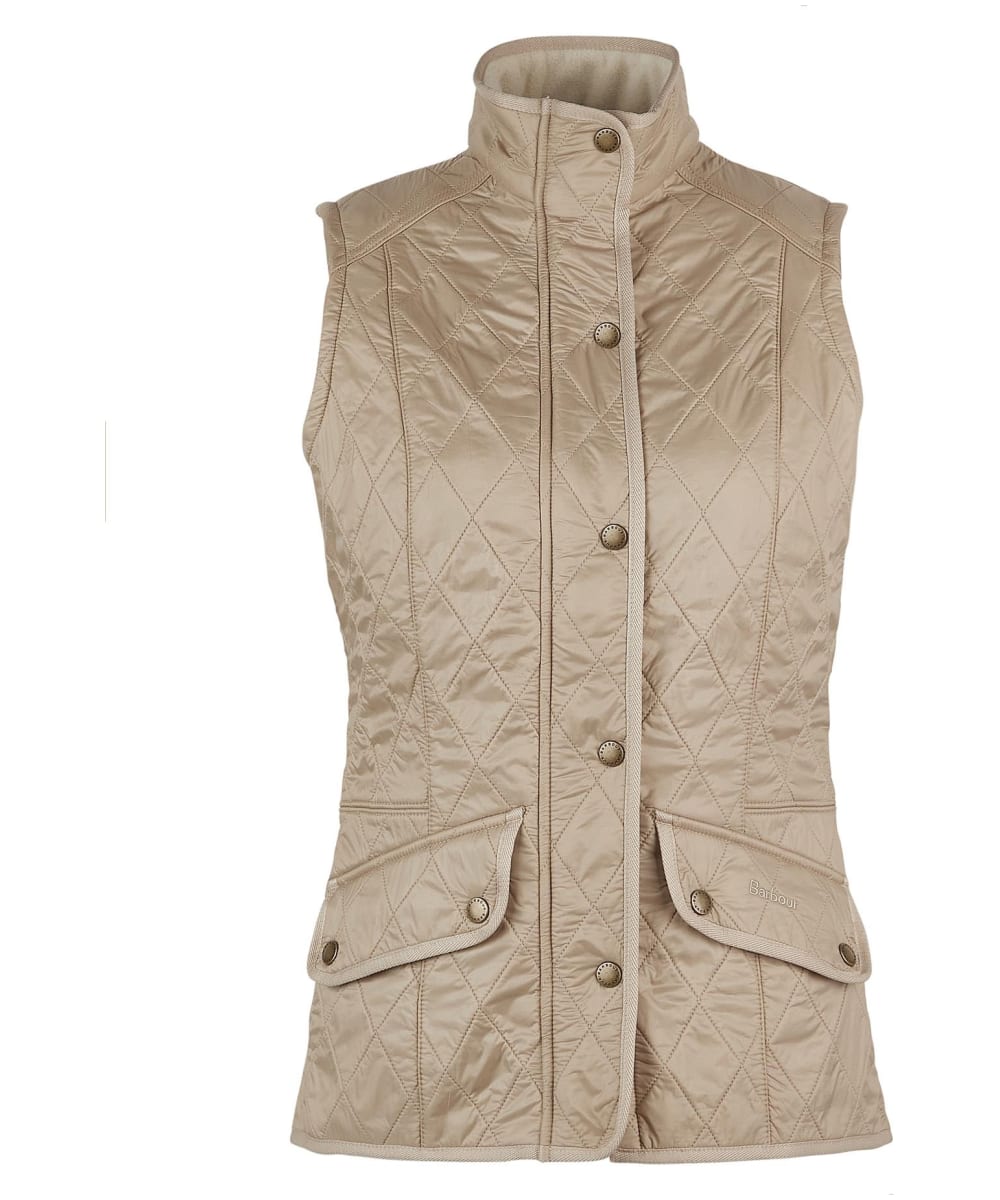 View Womens Barbour Cavalry Gilet Light Fawn UK 8 information